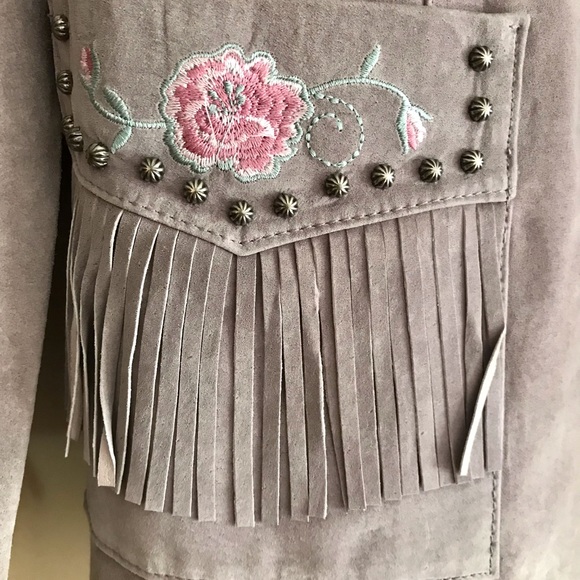 Beautiful 100% Leather Coat - Picture 3 of 6